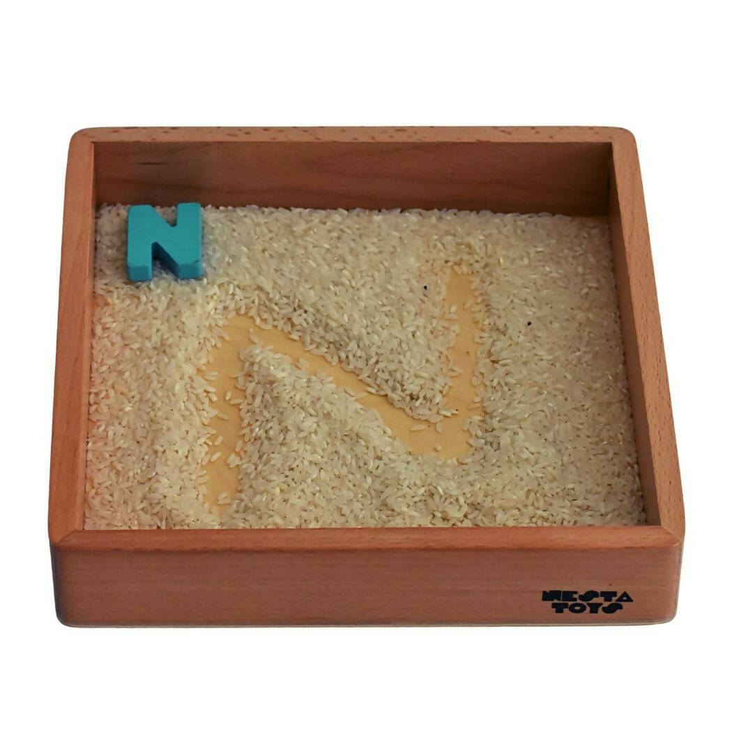 Nesta Toys Montessori Tray - Beech Wood - Grab2buy