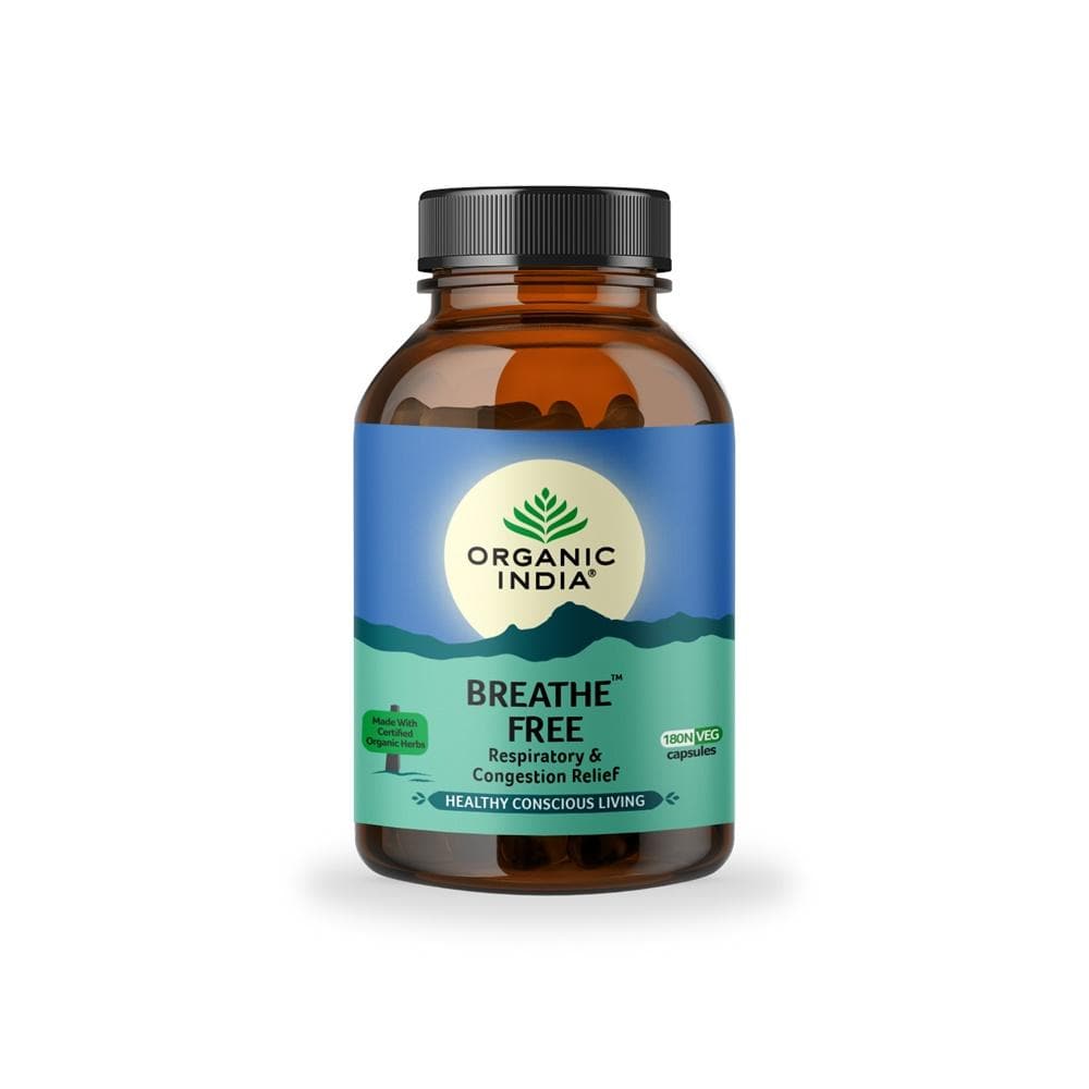 Organic India Breathe Free Capsules - Grab2buy