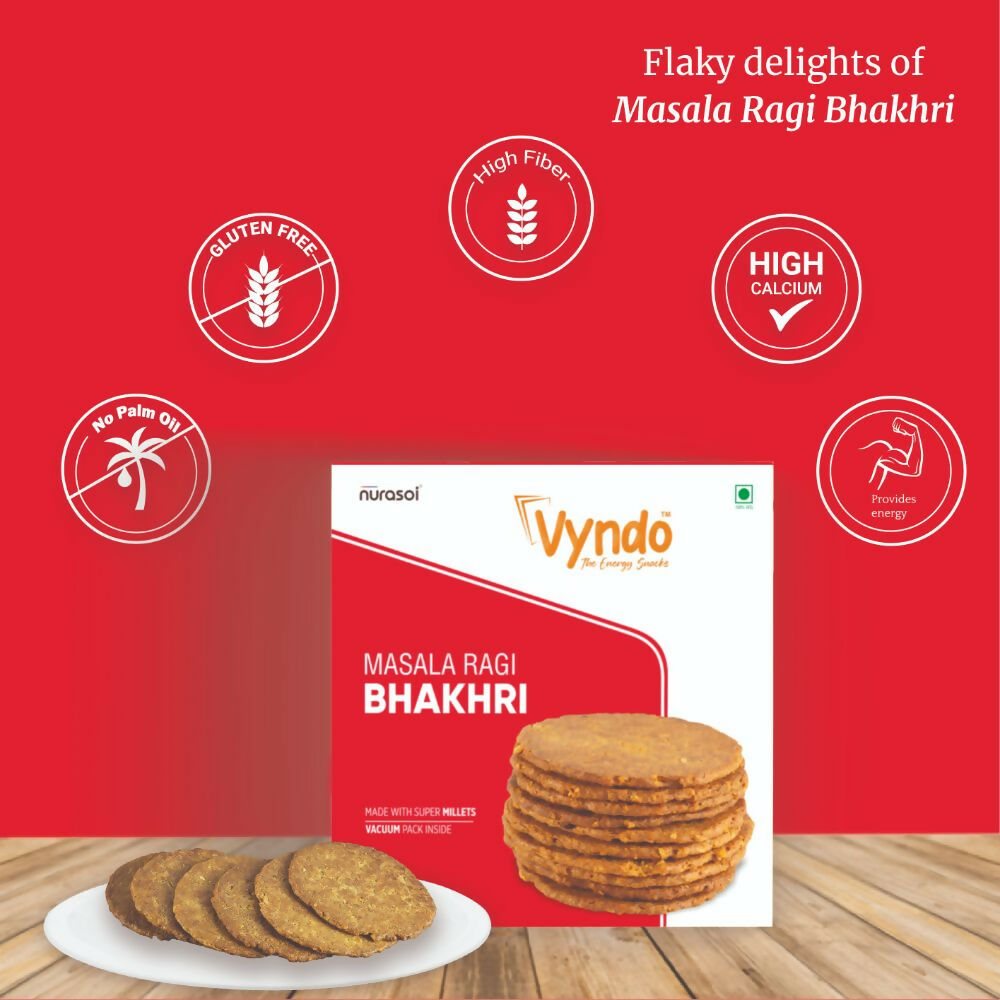 Vyndo Masala Ragi Bhakhri - Grab2buy