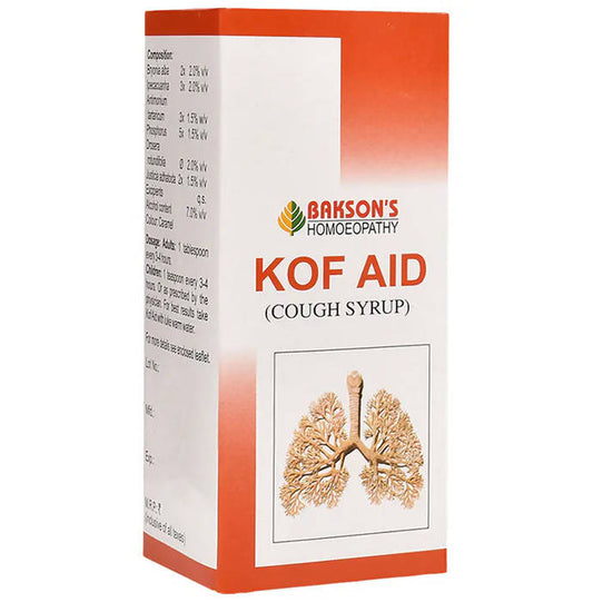 Bakson's Homeopathy Kof Aid Syrup | Grab2Buy