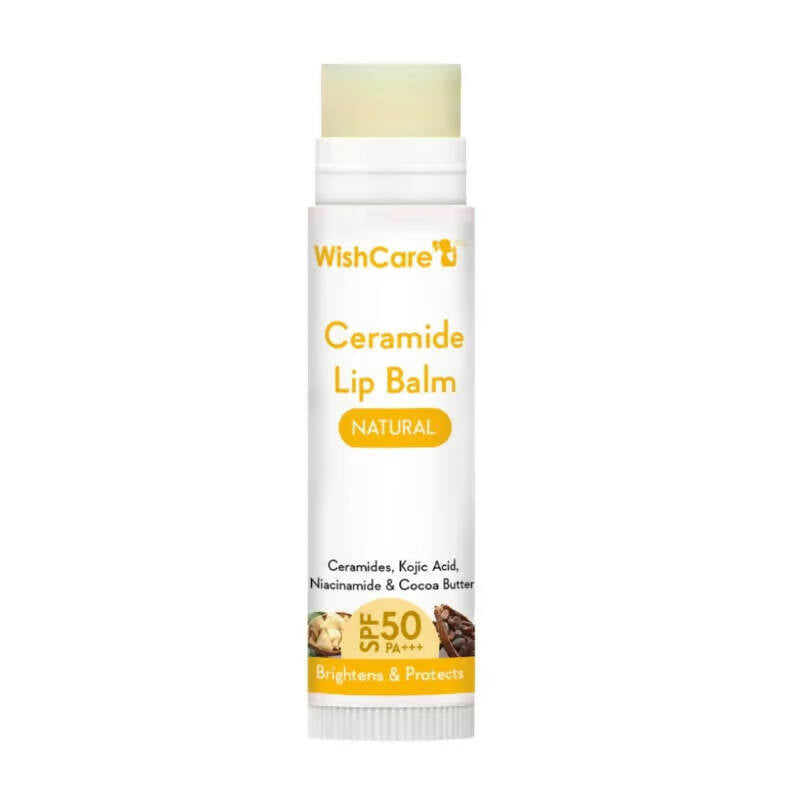 Wishcare Ceramide Lip Balm with SPF50 PA+++ - Natural - Grab2buy