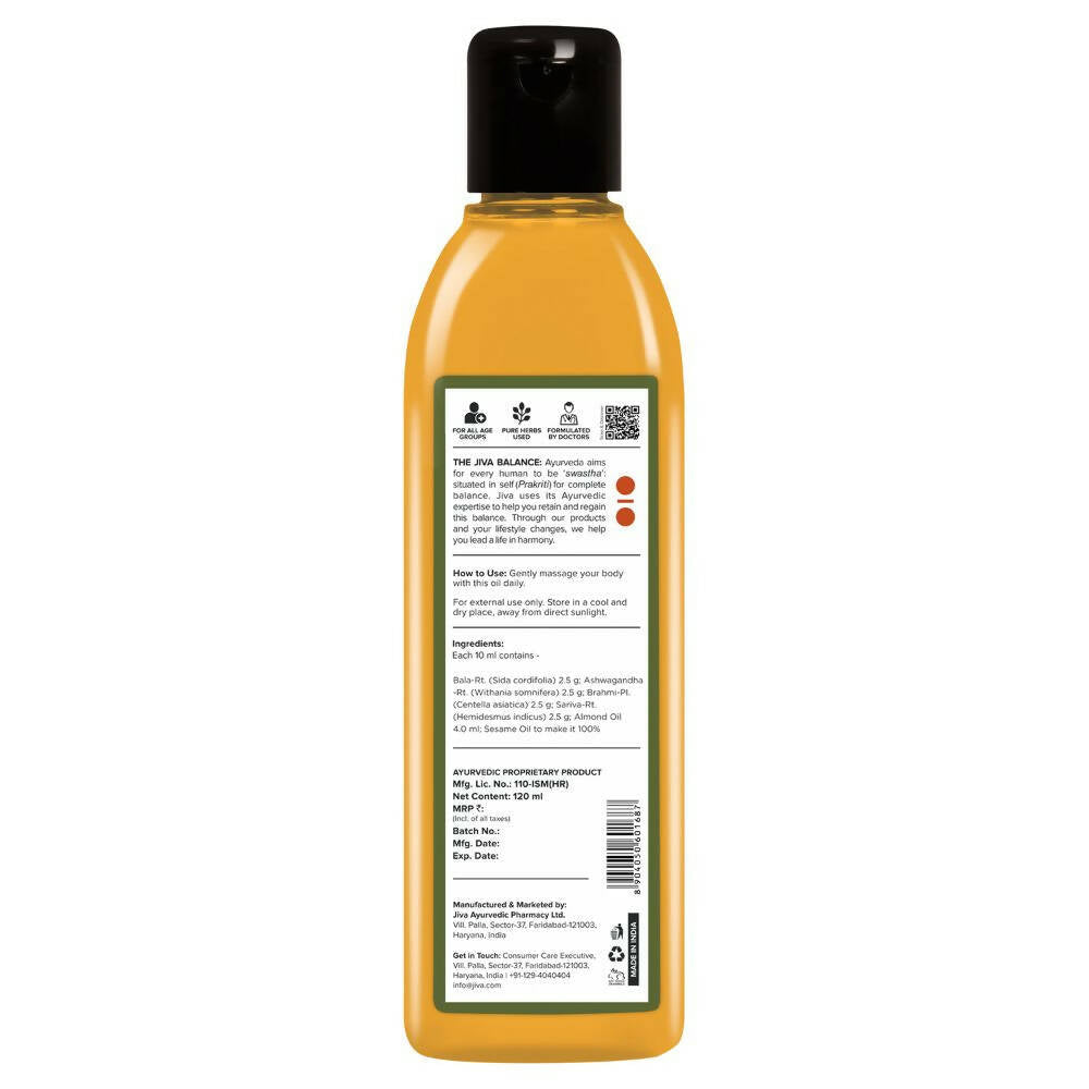 Jiva Ayurveda Massagol Oil - Distacart