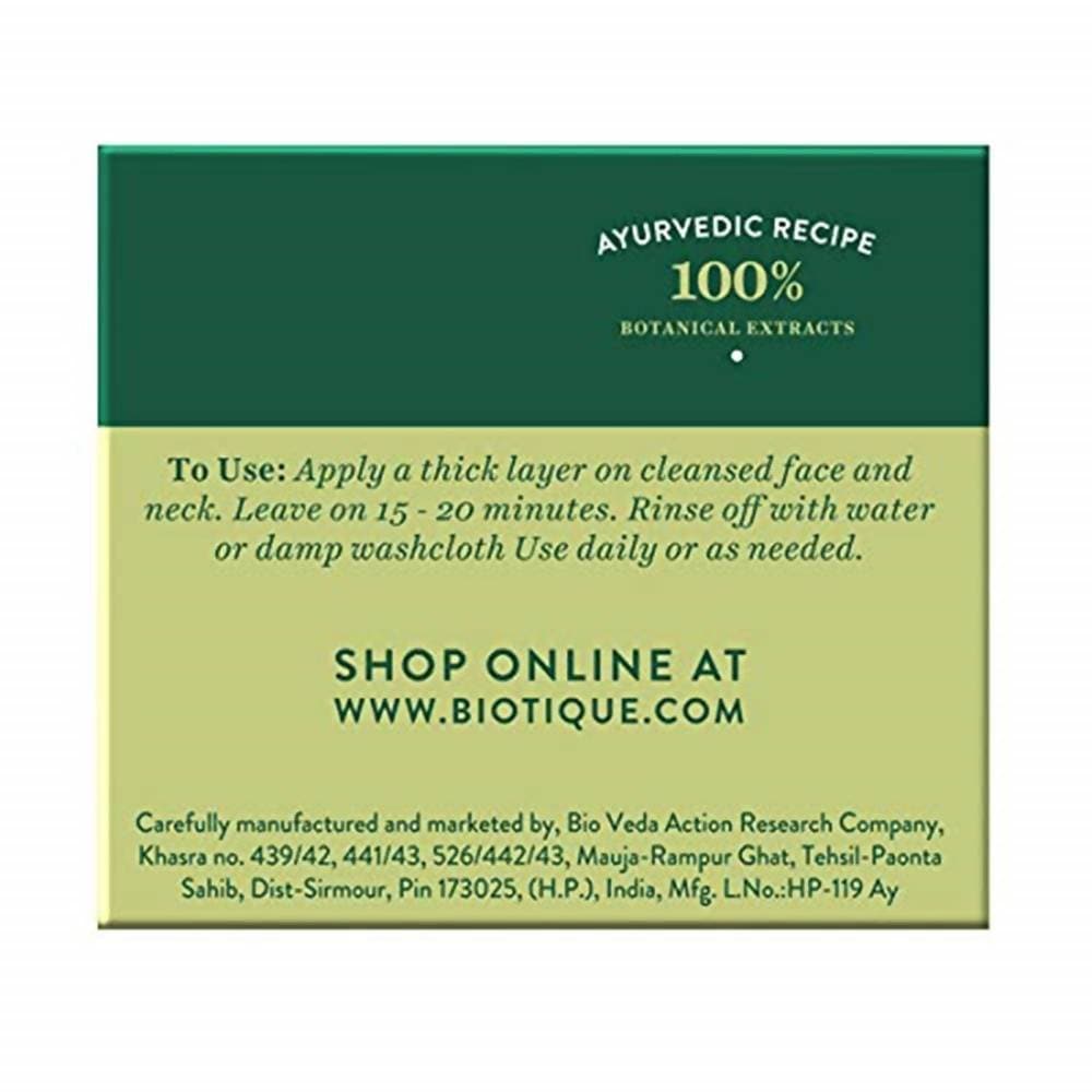 Biotique Bio Pistachio Youthful Nourishing & Revitalizing Face Pack - Grab2buy