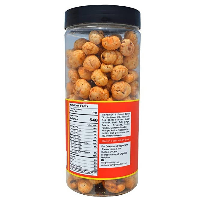 Orgabite Roasted Foxnuts Peri Peri