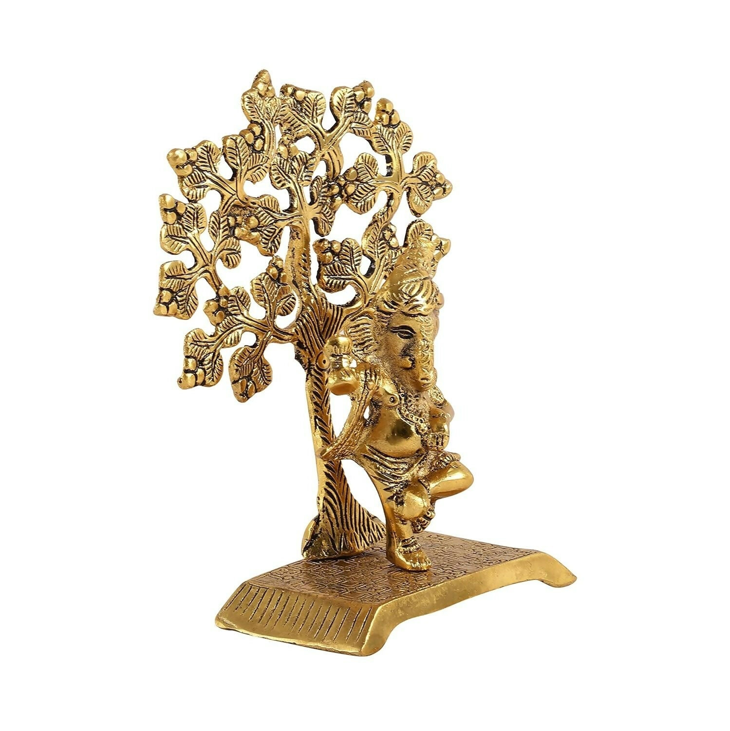 Heyearth Lord Ganesh Statues With Tree,Ganesha Figurine,Lord Ganesha Idol - Grab2buy