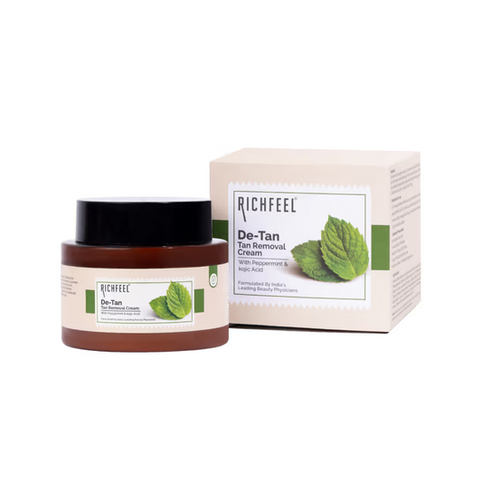 Richfeel De-tan Cream Natural Tan Removal Face Pack