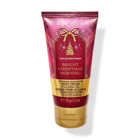 Bath & Body Works Bright Christmas Morning Travel Size Ultimate Hydration Body Cream