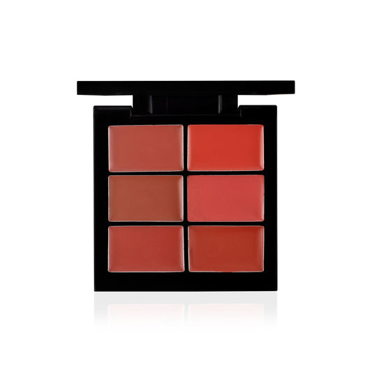 PAC Studio Lip Palette Nude - One Swipe Intense Color Payoff, Insanely Pigmented, Comfortable Long Wear