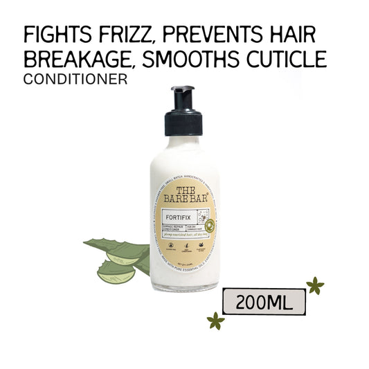 The Bare Bar Fortifix Conditioner - Repairs Frizz, Softens & Strengthens Dry, Damaged Hair Grab2Buy The Bare Bar Grab2Buy
