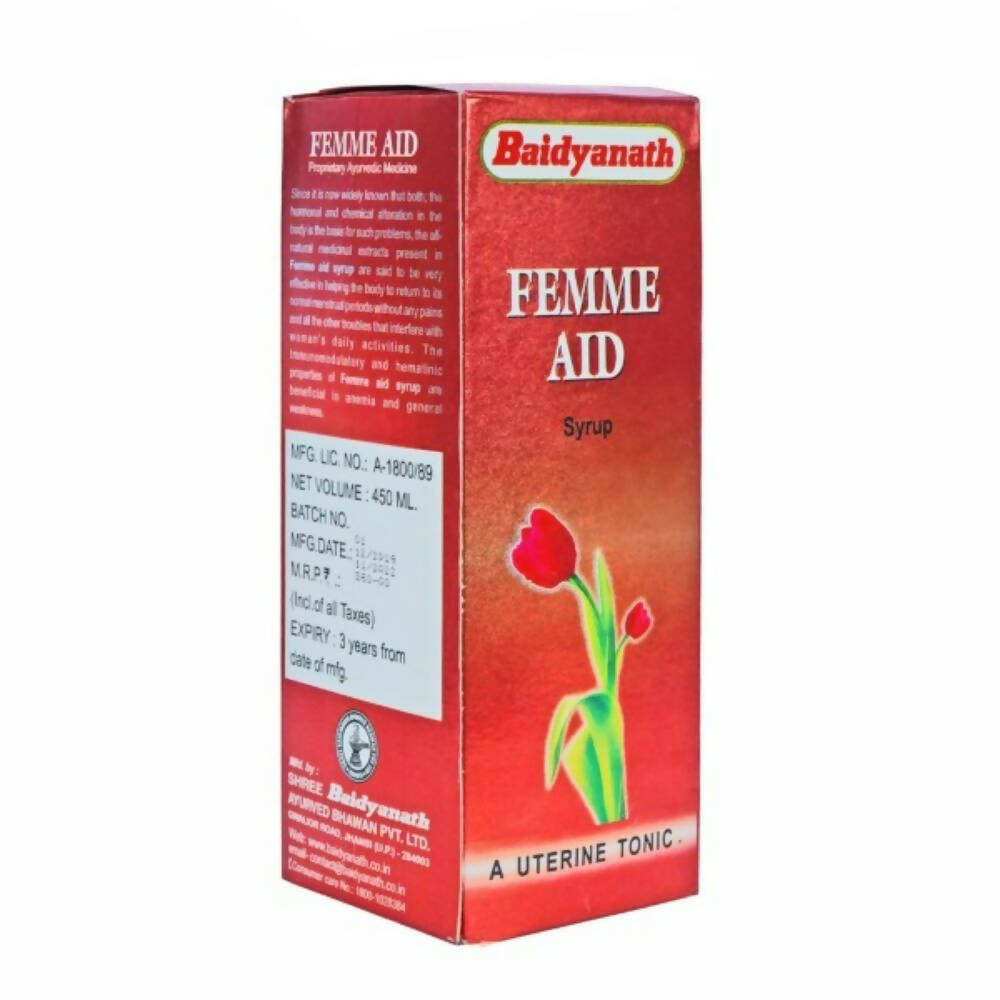 Baidyanath Jhansi Femme Aid Syrup - Grab2buy