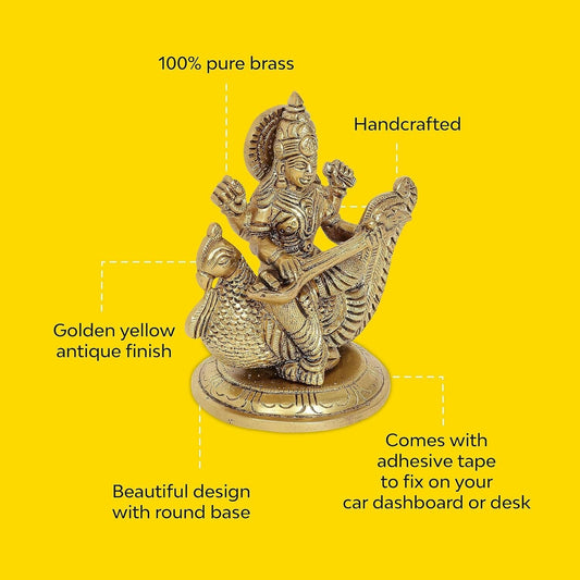 10Club Goddess Saraswati Idol - Grab2buy
