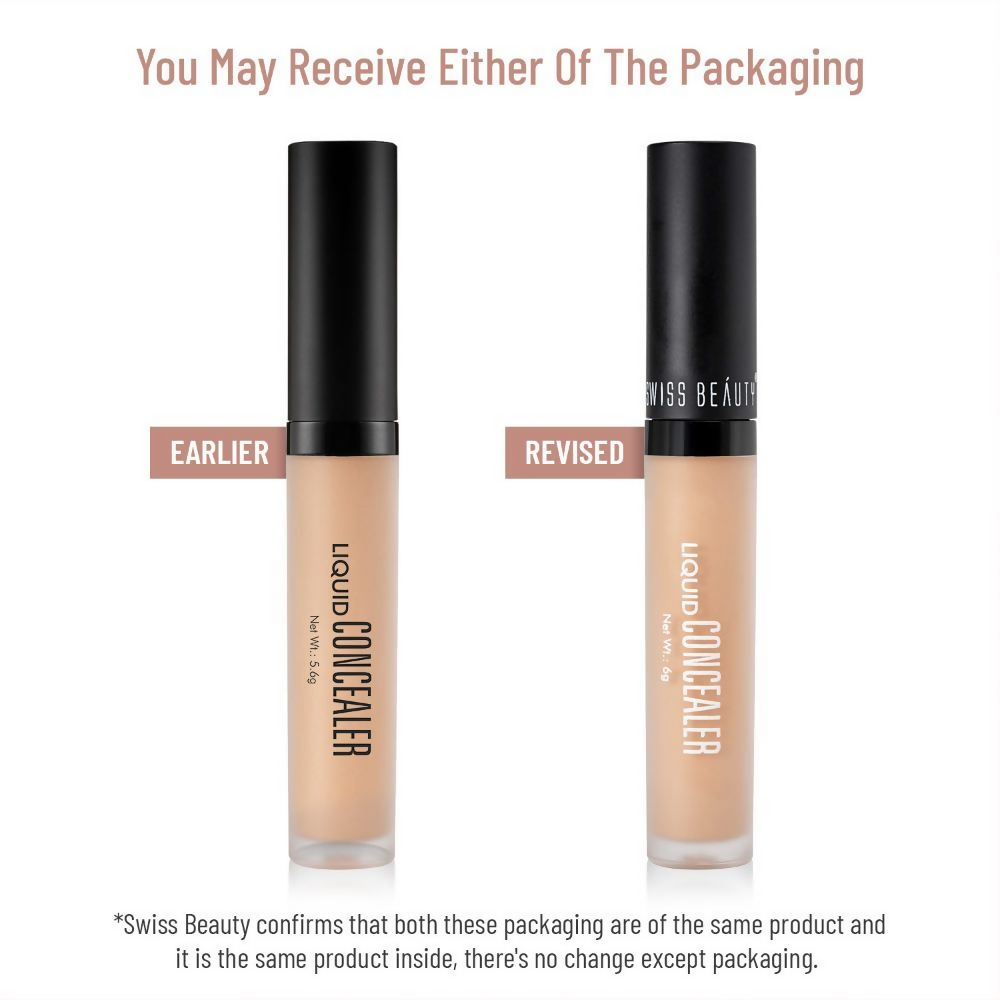 Swiss Beauty Liquid Concealer - 04 Medium Beige - Grab2buy