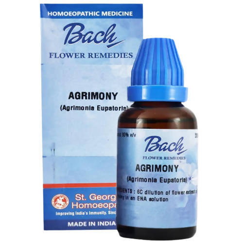St. George’s Bach Flower Remedies Agrimony – Homeopathic Inner Peace & Emotional Honesty Flower Remedy