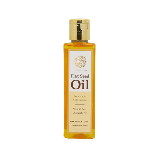 The Pure Story Natural Cold Pressed Flax Seed Oil for Hair & Skin Grab2Buy The Pure Story Grab2Buy