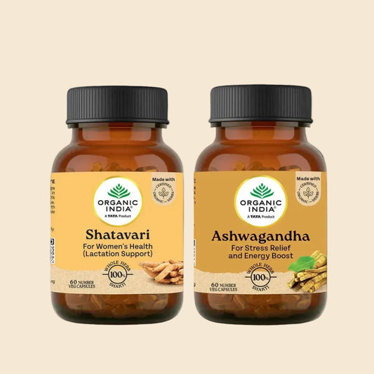 Shatavari & Ashwagandha Capsules Combo