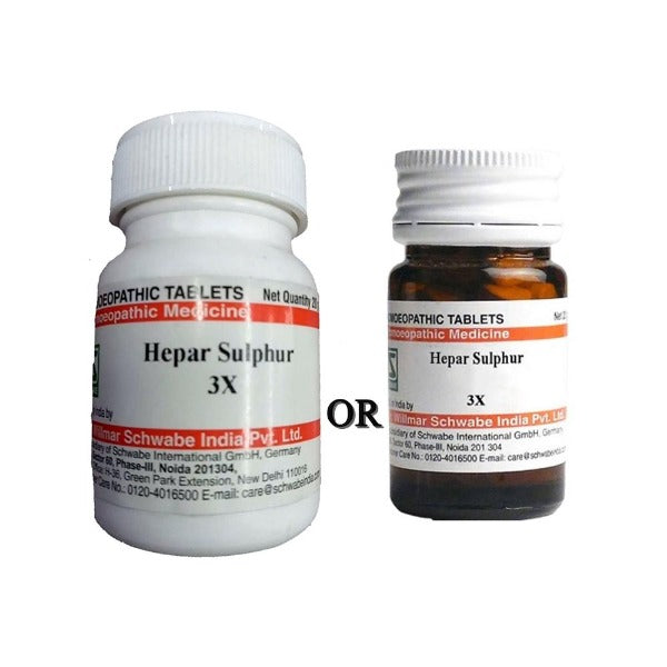 Dr. Willmar Schwabe India Hepar Sulphur Trituration Tablet - Grab2buy