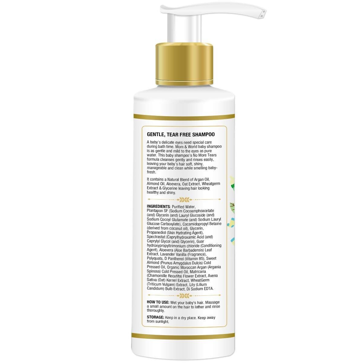 Mom & World Tear Free Baby Shampoo - Grab2buy