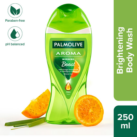 Palmolive Orange Essential Oil & Lemongrass Aroma Morning Boost Body Wash Grab2Buy Palmolive Grab2Buy
