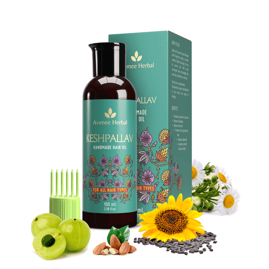 Avimee Herbal Keshpallav Hair Oil And Scalptone Hair Growth Serum Combo Grab2Buy Avimee Herbal Grab2Buy