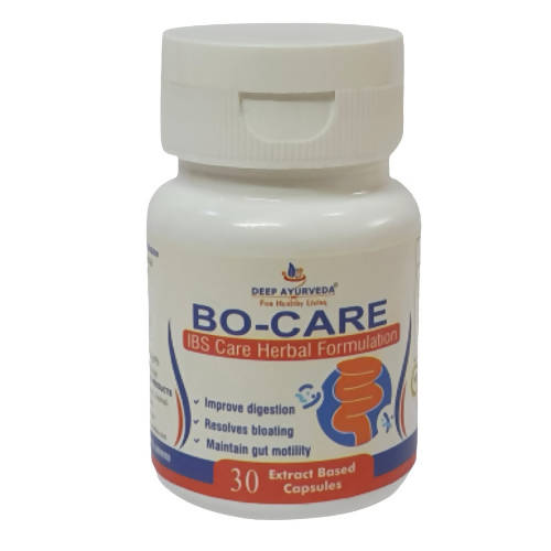 Deep Ayurveda Bo-Care 500mg Veg Capsules - Grab2buy