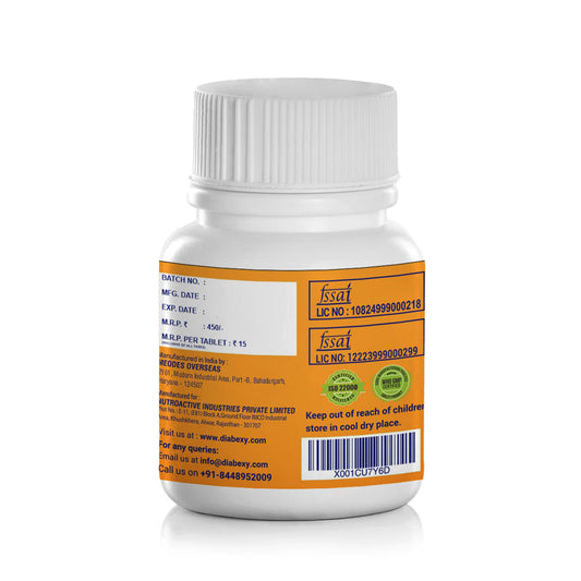 Diabexy Basics Vitamins & Antioxidants Tablets Diabexy NutroActive