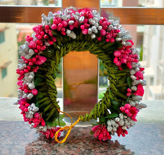 Multicolor Bridal Hair Gajra