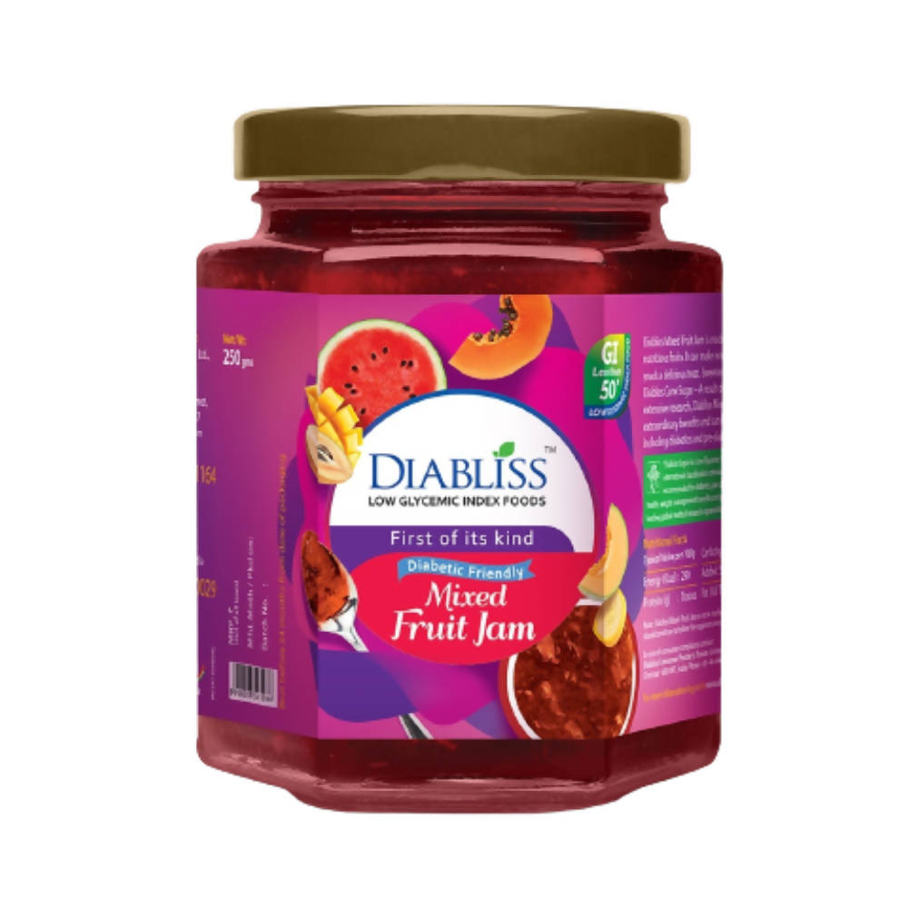 Diabliss Diabetic Friendly Mixed Fruit Jam - Grab2buy