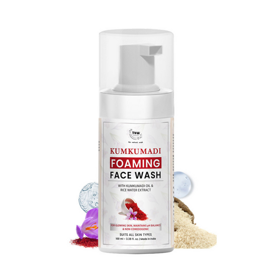 The Natural Wash Oil-Controlling Kumkumadi Foaming Face Wash Grab2Buy The Natural Wash Grab2Buy