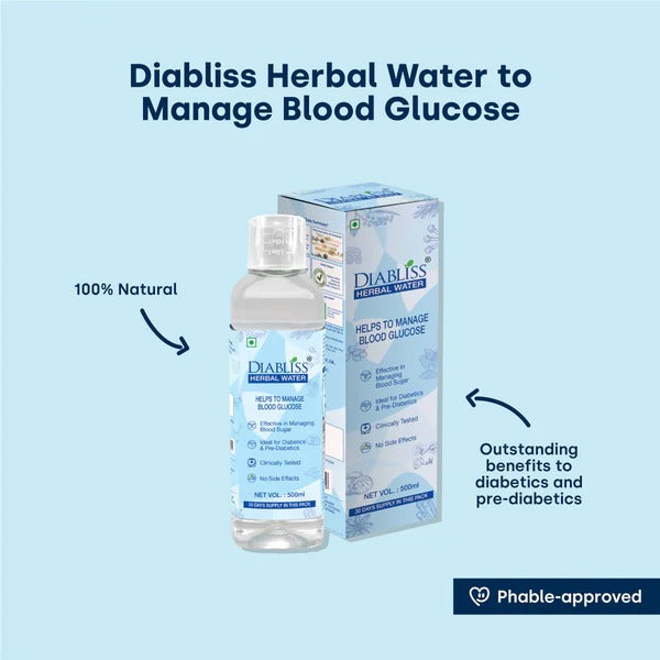 Diabliss Herbal Water For Blood Glucose Management - Grab2buy