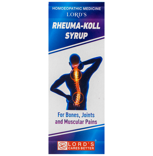 Lord’s Homeopathy Rheuma-Koll Syrup – Homeopathic Rheumatism & Joint Pain Wellness Tonic