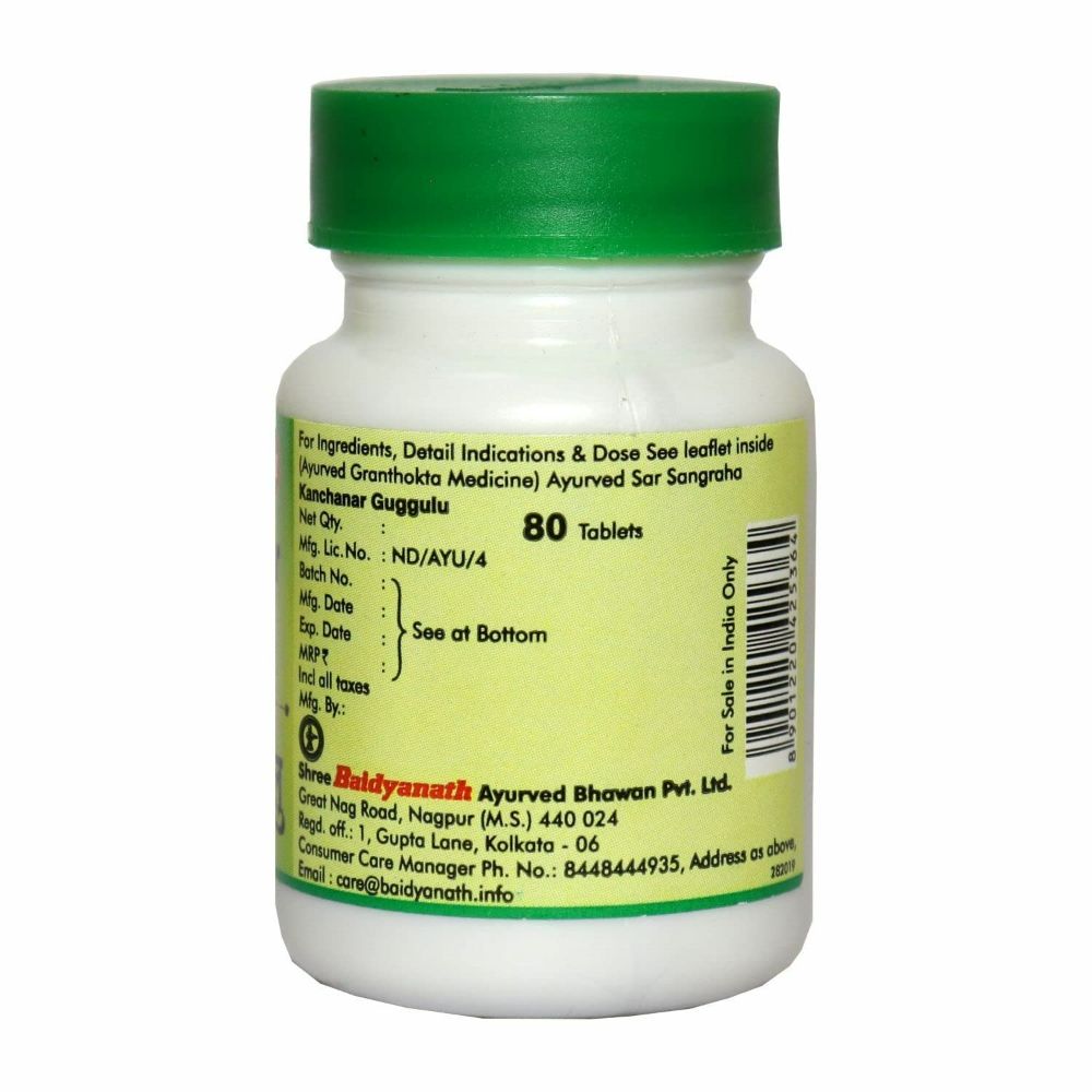 Baidyanath Kanchnar Guggulu Tablets - Grab2buy
