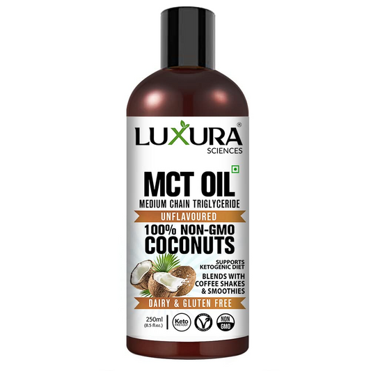 Luxura Sciences MCT Oil Organic for Weight and Energy Management - Grab2buy