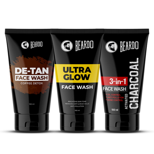 Beardo Ultimate Face wash Combo Grab2Buy Beardo Grab2Buy