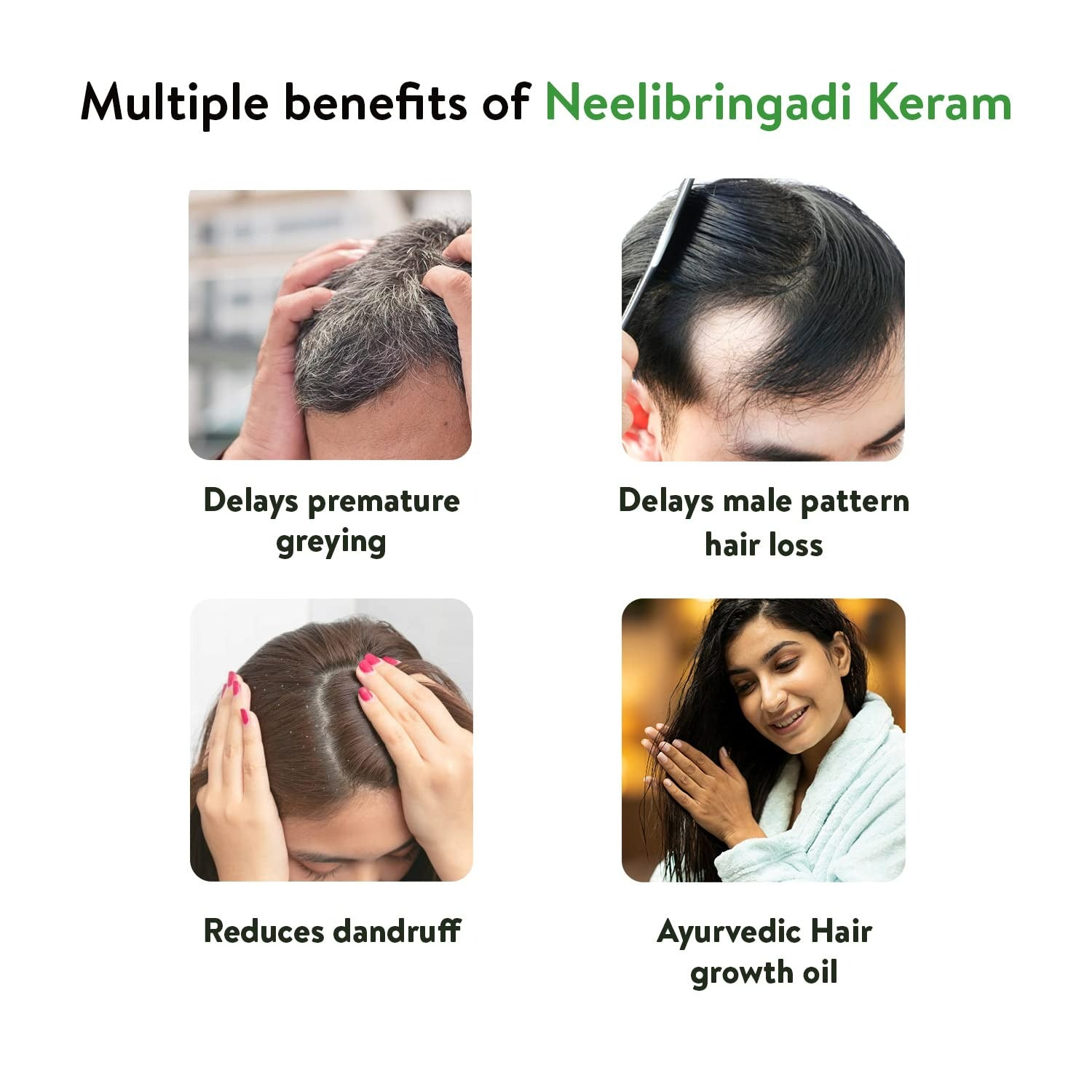 Kerala Ayurveda Neelibringadi Keram - Grab2buy