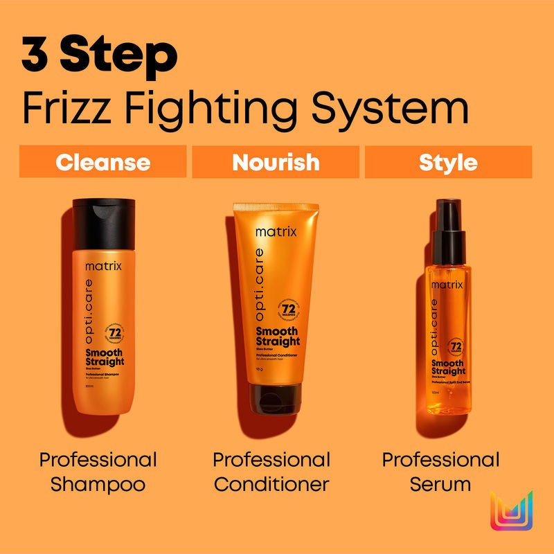 Matrix Opti. Care Smooth Straight Professional Ultra Smoothing Shampoo - Grab2buy