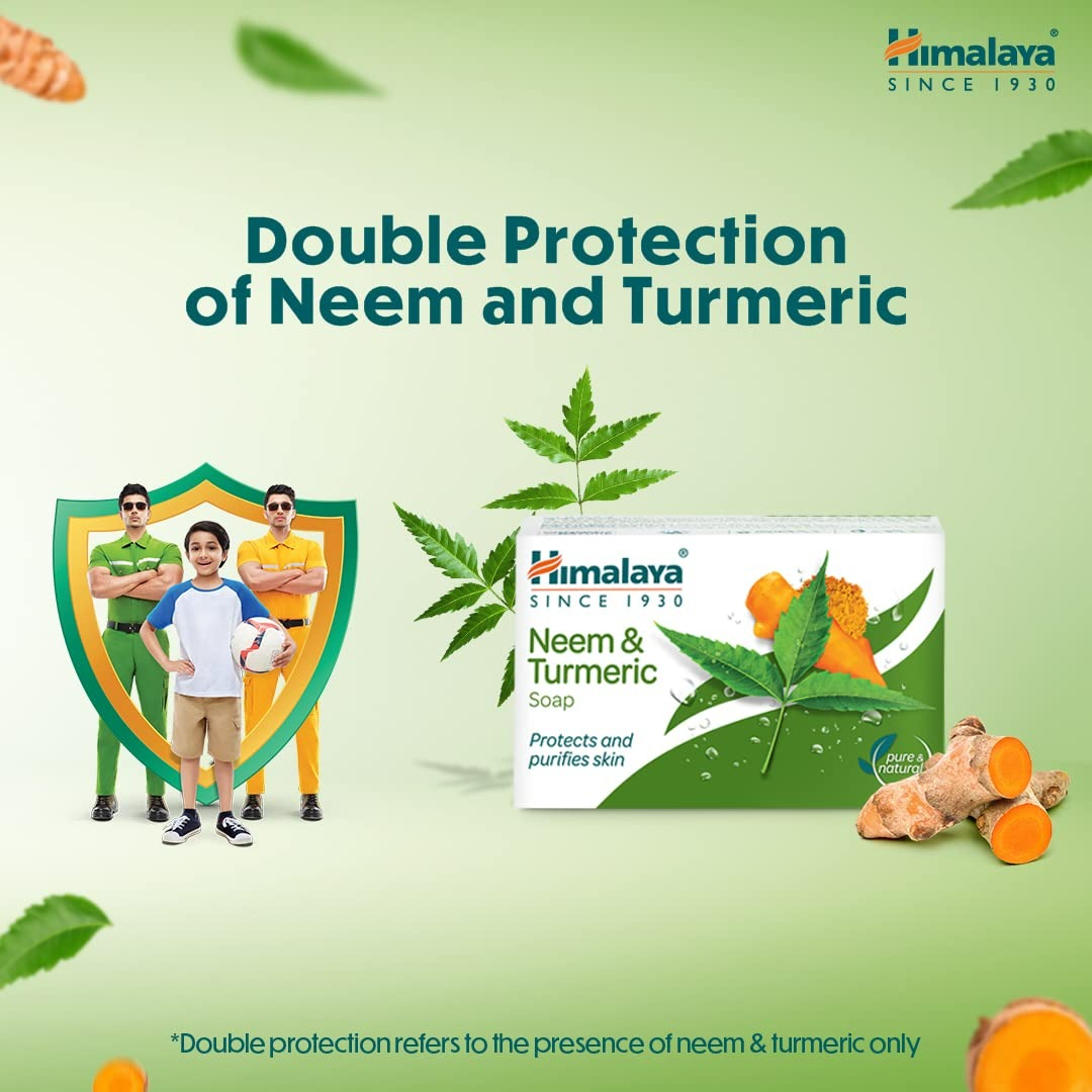 Himalaya Herbals Neem and Turmeric Soap - Grab2buy