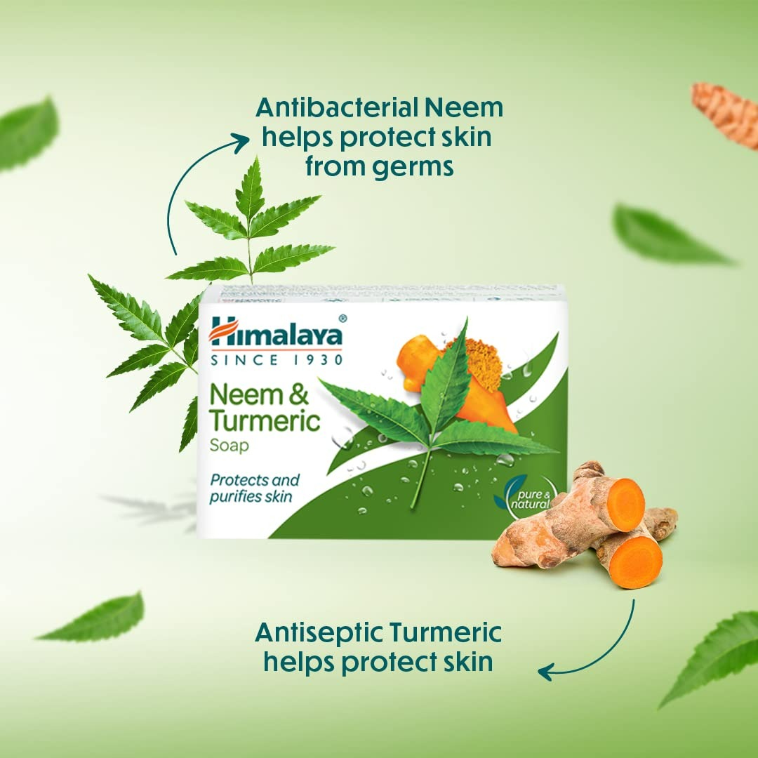 Himalaya Herbals Neem and Turmeric Soap - Grab2buy