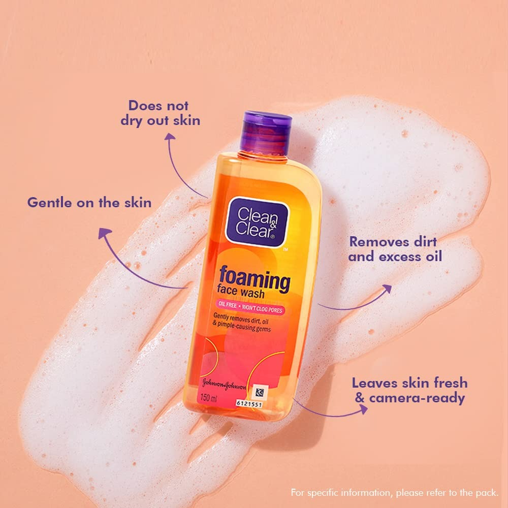 Clean & Clear Foaming Face Wash - Grab2buy