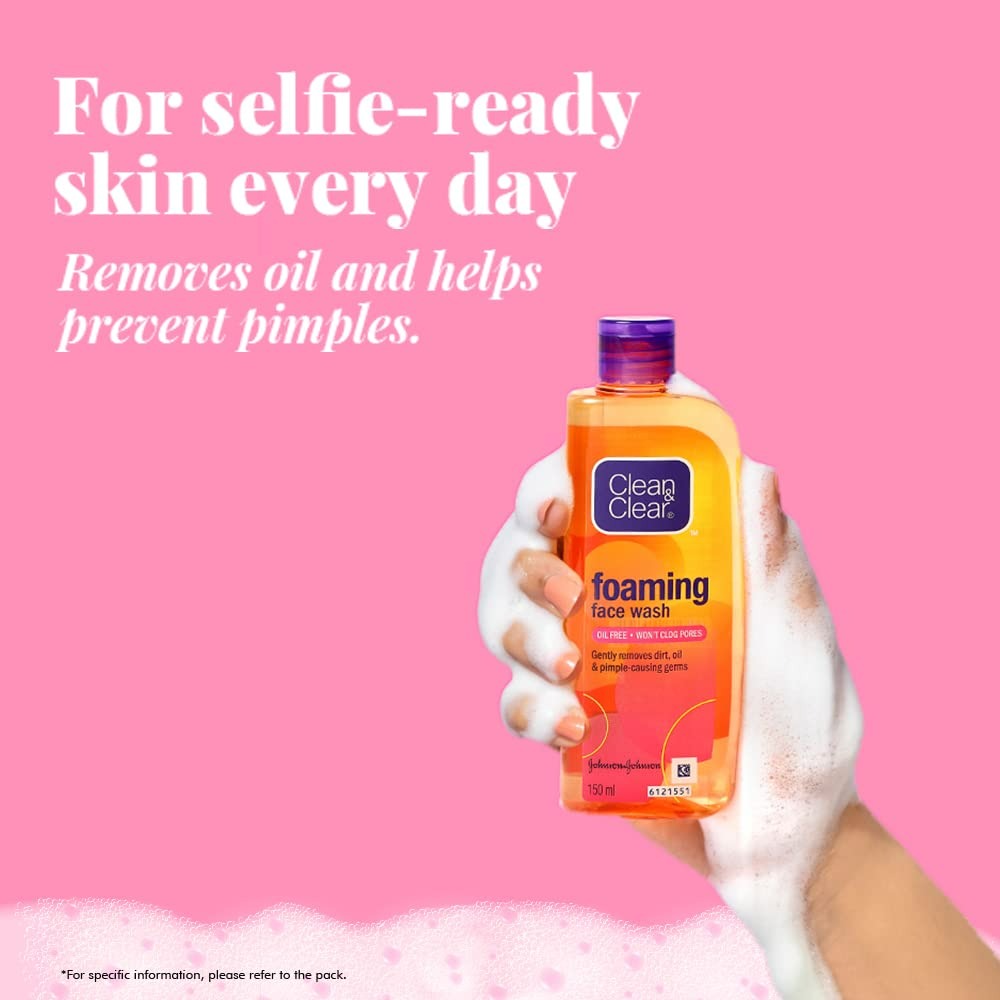 Clean & Clear Foaming Face Wash - Grab2buy