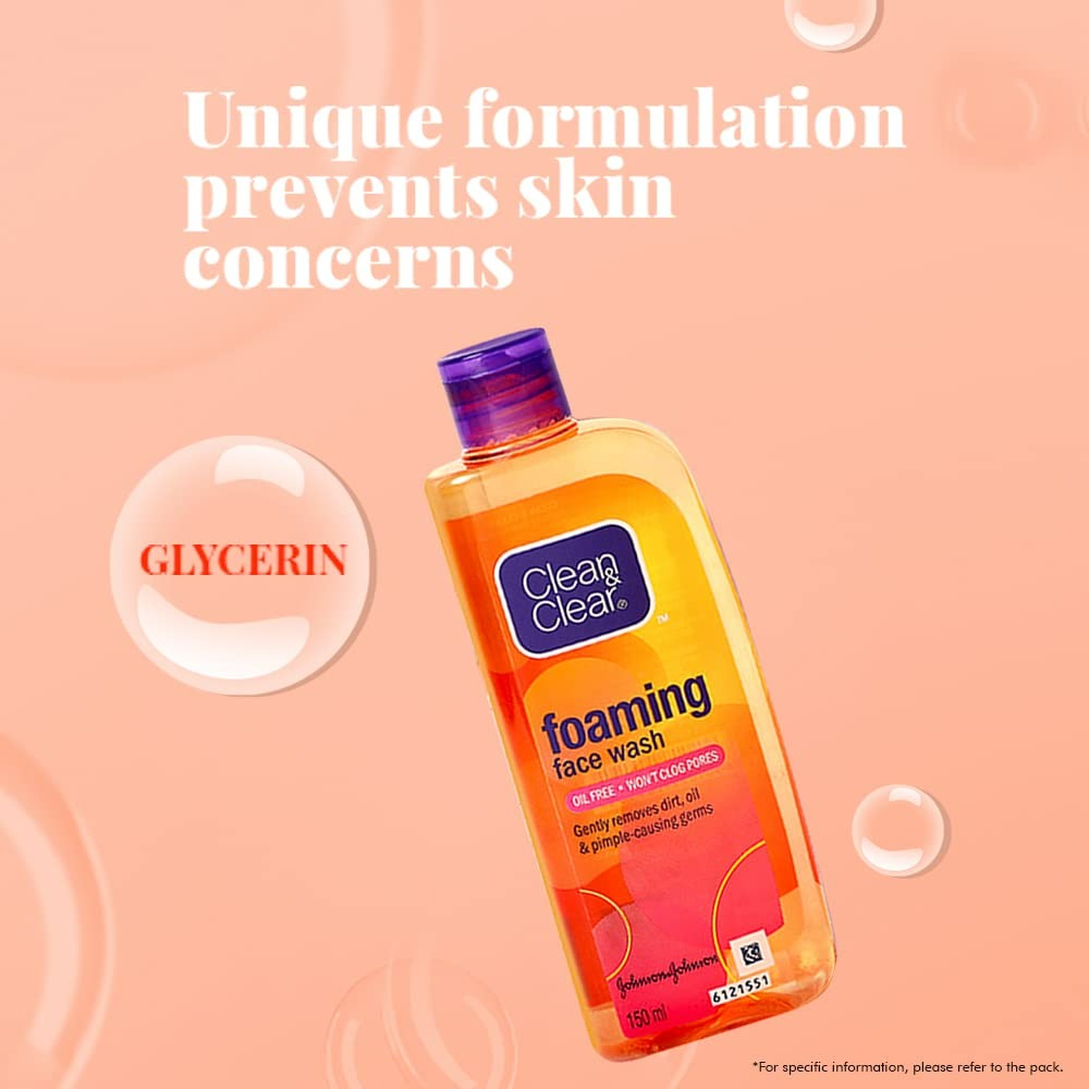 Clean & Clear Foaming Face Wash - Grab2buy