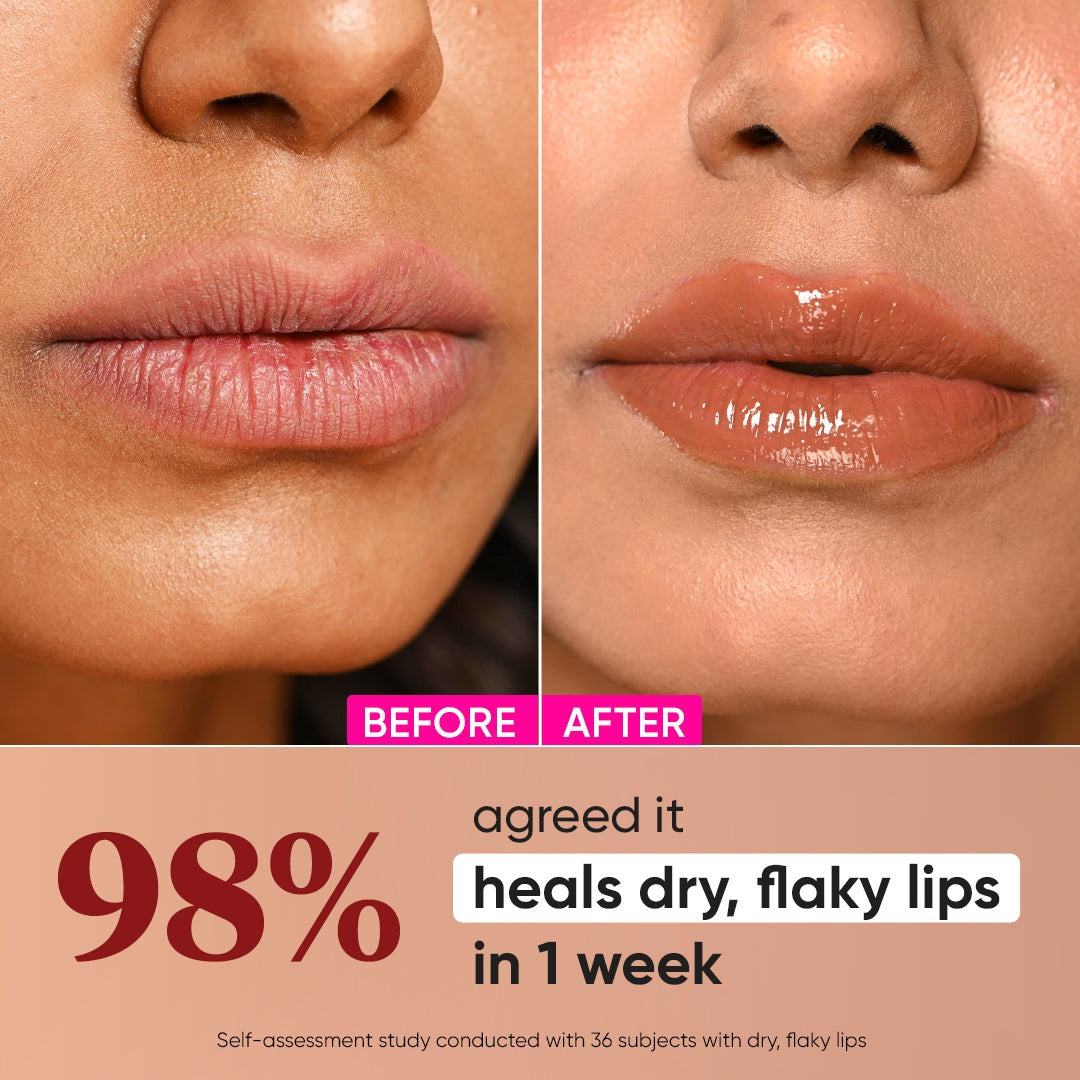 Dot & Key Barrier Repair Ceramide & Peptide SPF 50 PA+++, UVA+UVB Lip Balm - Warm Nude - Grab2buy