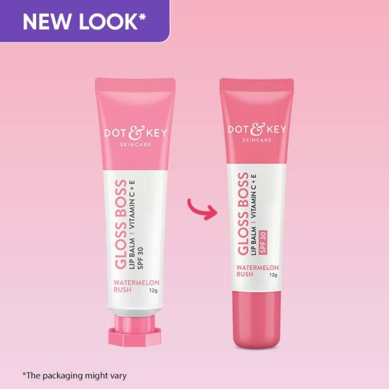 Dot & Key Gloss Boss Watermelon Rush Lip Balm - Grab2buy