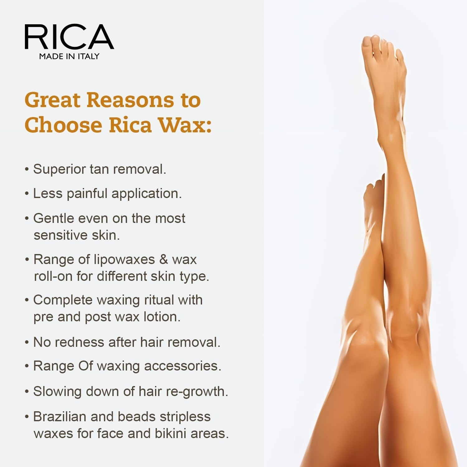 Rica Brazilian Wax with Avocado Butter, Natural & Stripless Wax - Grab2buy
