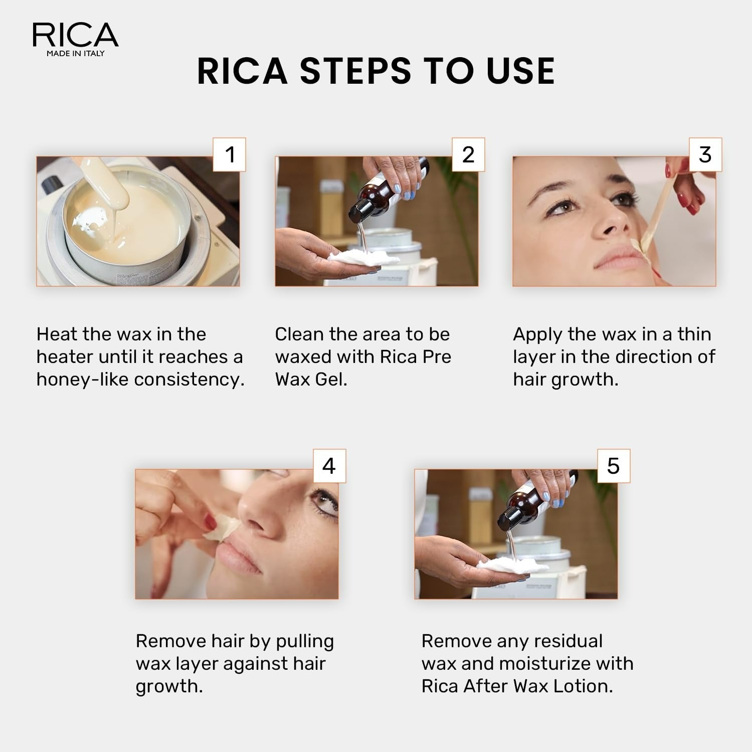 Rica Brazilian Wax with Avocado Butter, Natural & Stripless Wax - Grab2buy