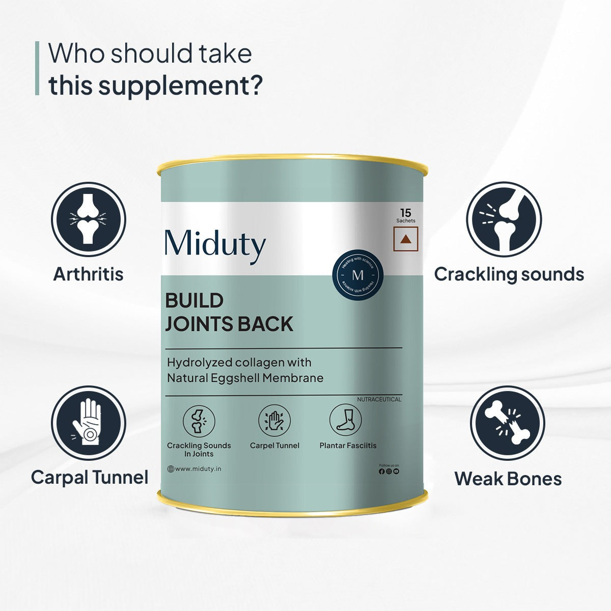Miduty by Palak Notes Build Joints Back Sachets - Grab2buy
