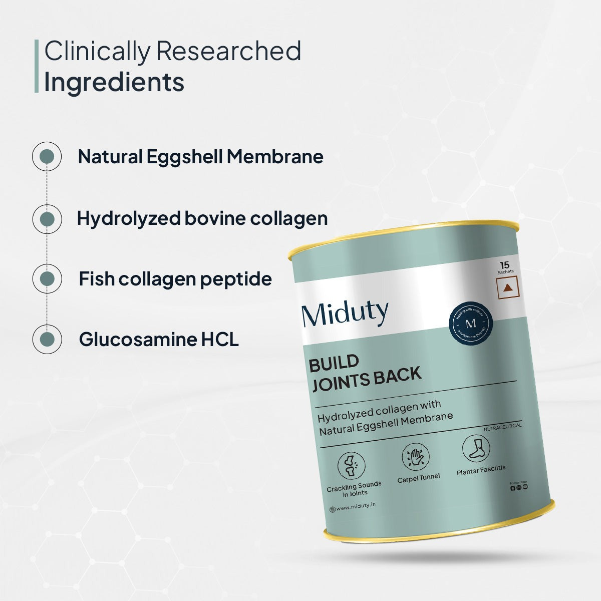 Miduty by Palak Notes Build Joints Back Sachets - Grab2buy
