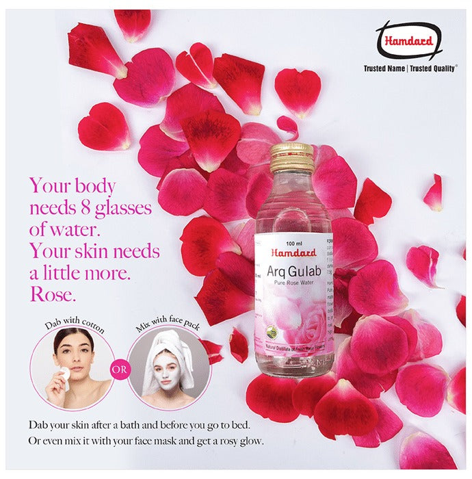 Hamdard Arq Gulab Pure Rose Water - Distacart