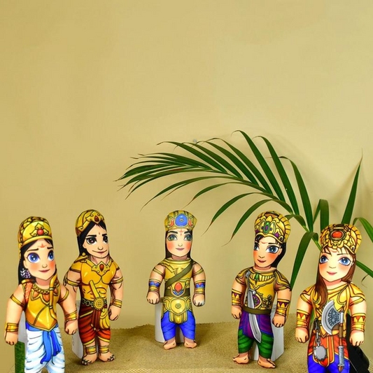 Sowpeace Stitched Cotton Panch Pandava