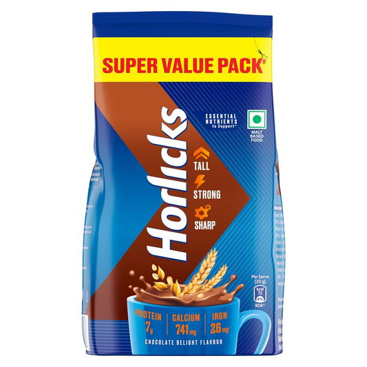 Horlicks Millet Chocolate Flavor Nutrition Drink Powder - Grab2buy