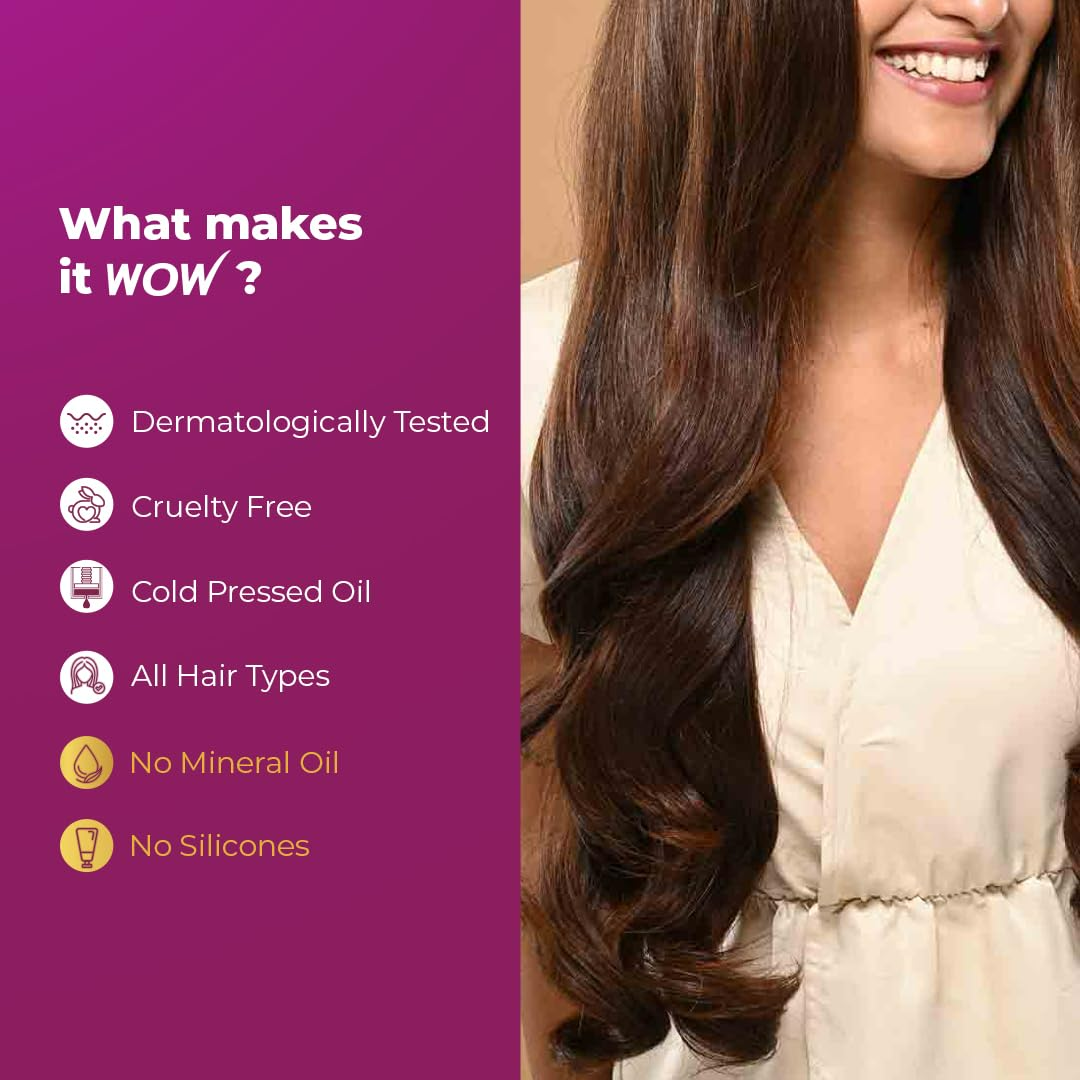 Wow Skin Science Onion & Collagen Anti-Hairfall Hair Oil - Distacart